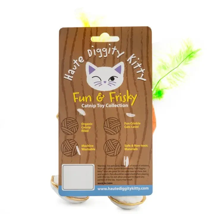 Jouets pour chat à l’herbe à chat bio Kitty Cocktails