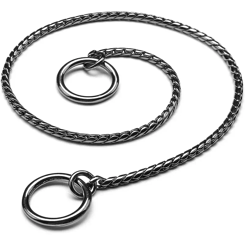 Collier étrangleur chainette chromé