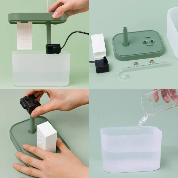 Filtre pour fontaine a eau chat - Robyss™ : Eau propre