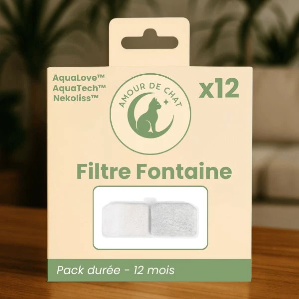 Fontaine à eau pour chat connectée - suivi contrôlé : AquaTech™