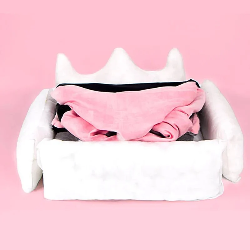 Panier pour chien princesse