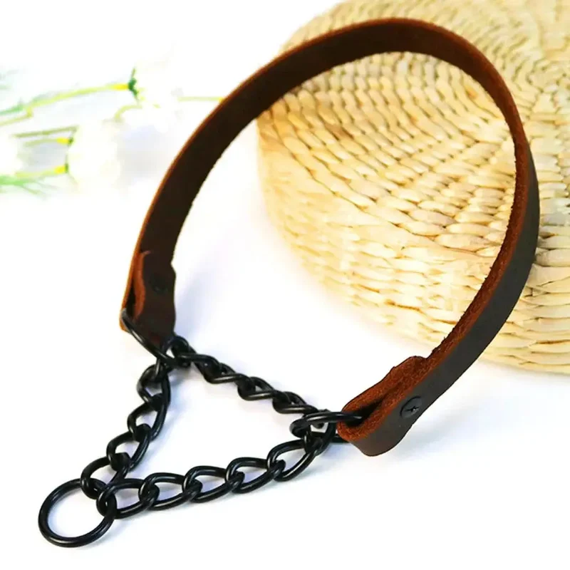 Collier étrangleur anti-fugue pour chien