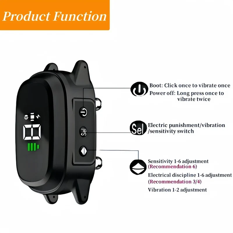 Collier anti aboiement pour petit chien de 3 kg