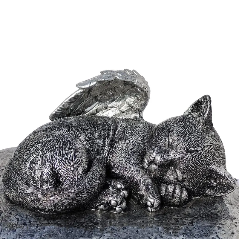 Urne funéraire en forme de chat personnalisable