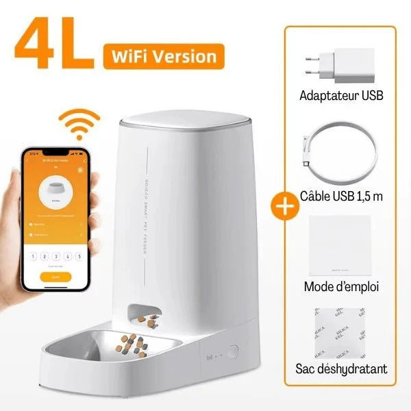 Distributeurs croquettes - CroqLink™ : automatique pour 1 ou 2 chats