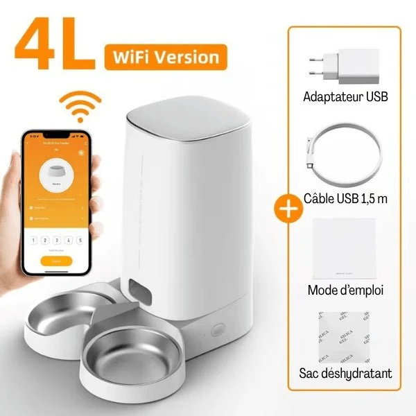 Distributeurs croquettes - CroqLink™ : automatique pour 1 ou 2 chats