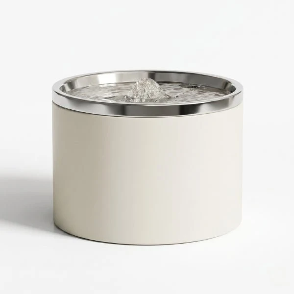 Fontaine à eau pour chat céramique silencieuse : CrystalPaws™