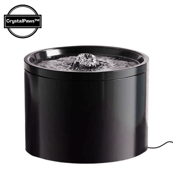 Fontaine à eau pour chat céramique silencieuse : CrystalPaws™