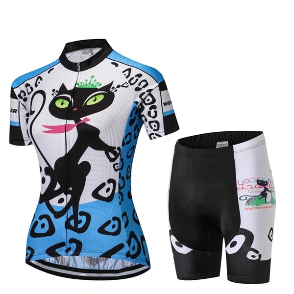 Ensemble velo chat pour femme