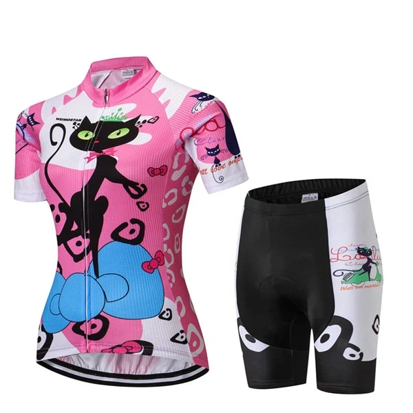 Ensemble velo chat pour femme