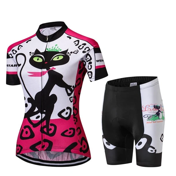 Ensemble velo chat pour femme