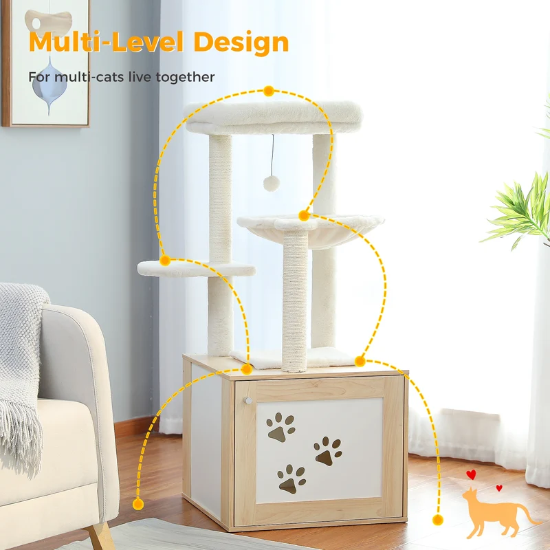 Arbre à chat 127 cm - Modèle : Las Lomas