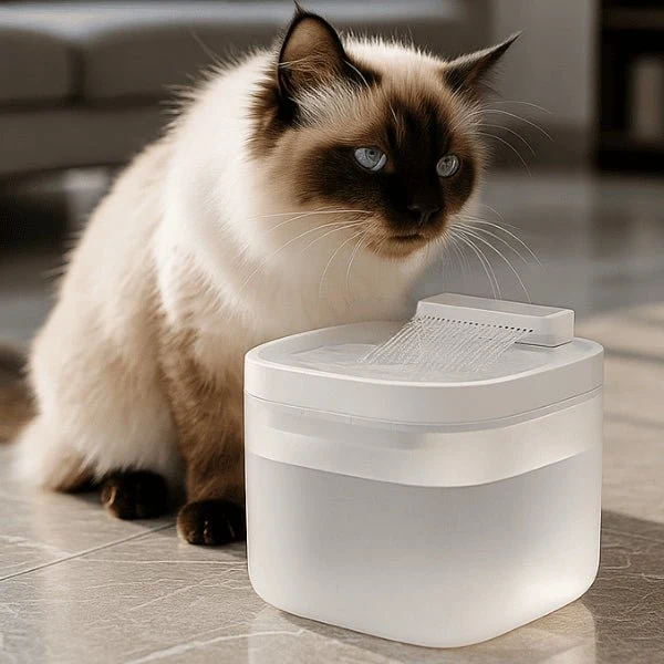 Fontaine à eau pour chat multi-jets stimulants – Nekoliss™