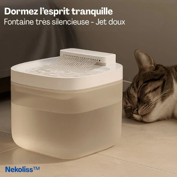 Fontaine à eau pour chat multi-jets stimulants – Nekoliss™