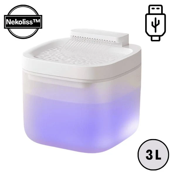 Fontaine à eau pour chat multi-jets stimulants – Nekoliss™