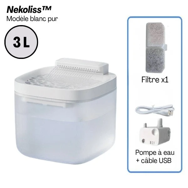 Fontaine à eau pour chat multi-jets stimulants – Nekoliss™