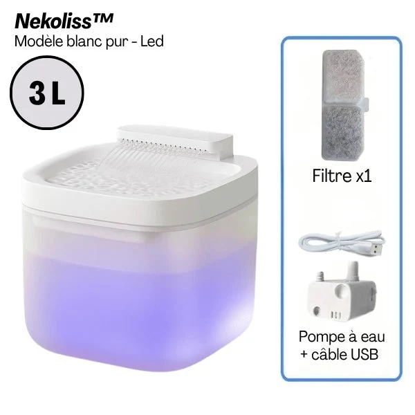 Fontaine à eau pour chat multi-jets stimulants – Nekoliss™