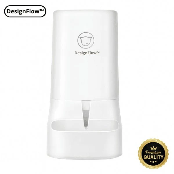 Distributeur eau chat - DesignFlow™ : Sans fil sans électricité 3,8 L