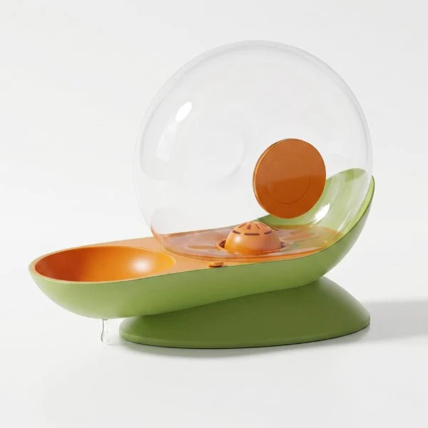 Fontaine à eau chat sans électricité - CosmO™ : Design et filtrée