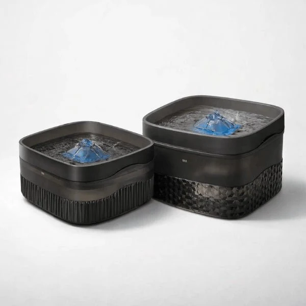 Fontaine a chat - grande capacité XL filtrée & silencieuse - Royalis™