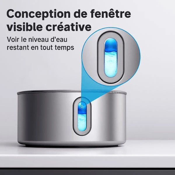Fontaine pour chat - intelligente sans fil en inox – Catronic™
