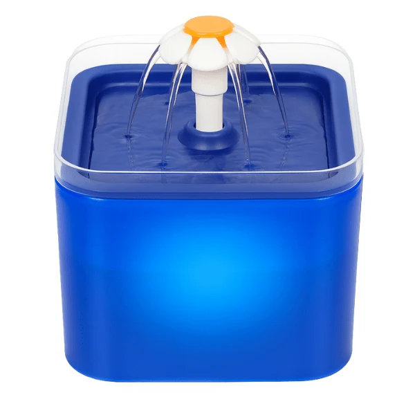 Fontaine à eau pour chat - cascade silencieuse à LED - PearlFlow™