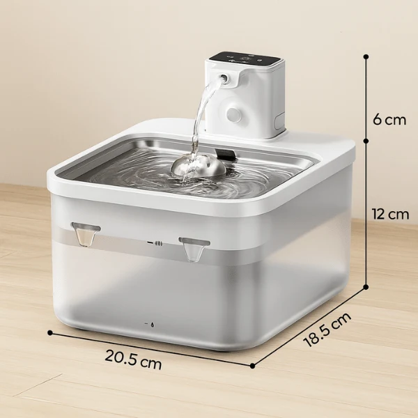 Fontaine à eau pour chat antibactérienne - hygiénique : Olyss™