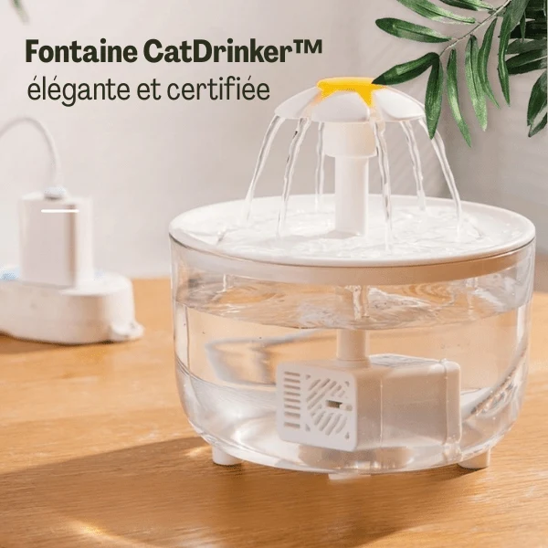 Fontaine à eau pour chat filaire - CatDrinker™ : cascade
