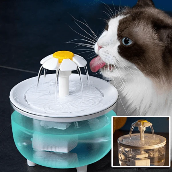 Fontaine à eau pour chat filaire - CatDrinker™ : cascade