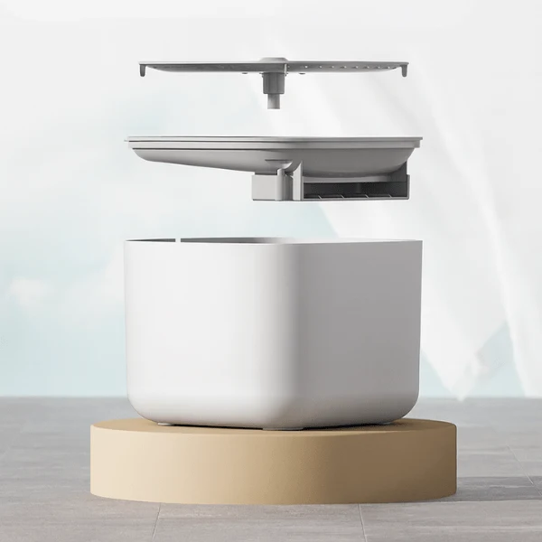 Fontaine a eau chat - ultra silencieuse filtrée compacte - AquaLove™