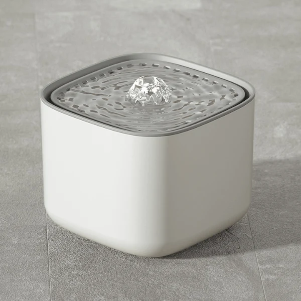 Fontaine a eau chat - ultra silencieuse filtrée compacte - AquaLove™