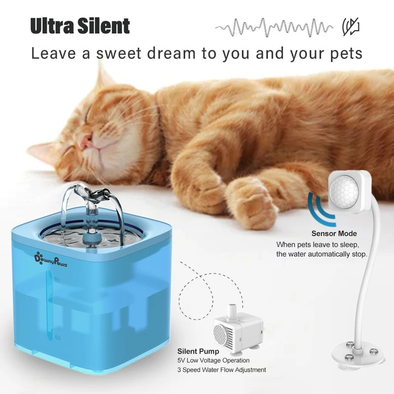 Fontaine design pour chats