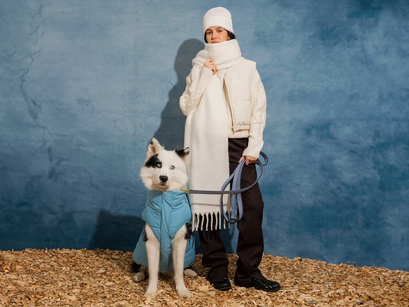 Doudoune épaisse pour chien