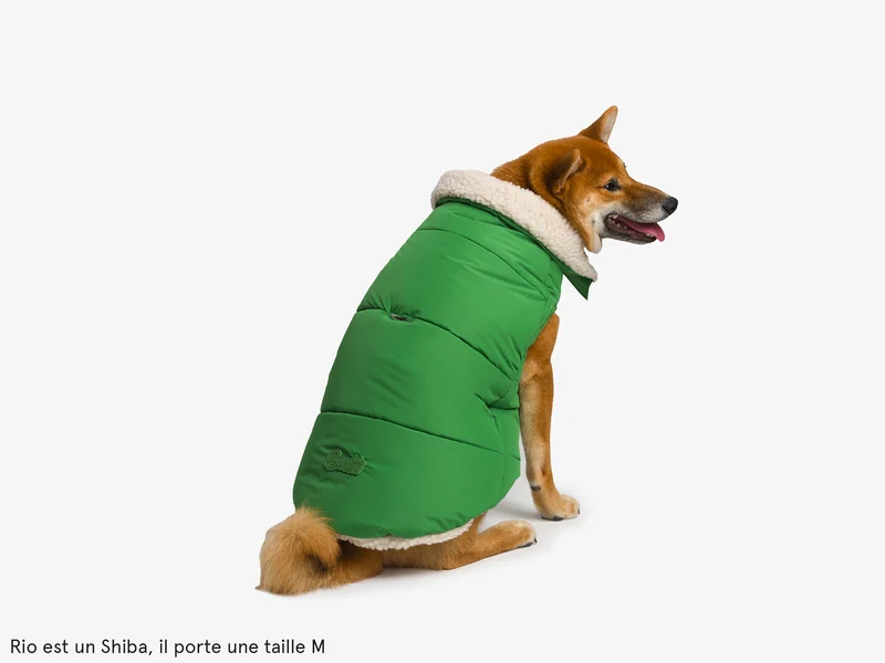 Doudoune épaisse pour chien