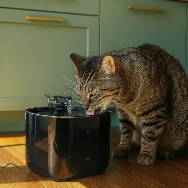 Fontaine eau chat à hydratation continue – Studiofresh™