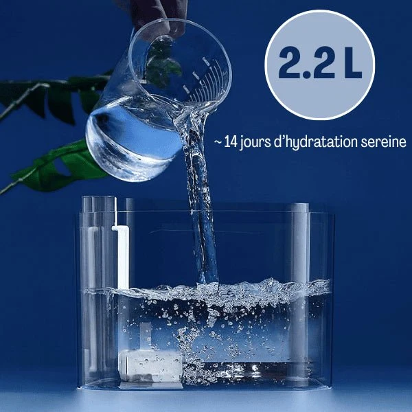 Fontaine eau chat à hydratation continue – Studiofresh™