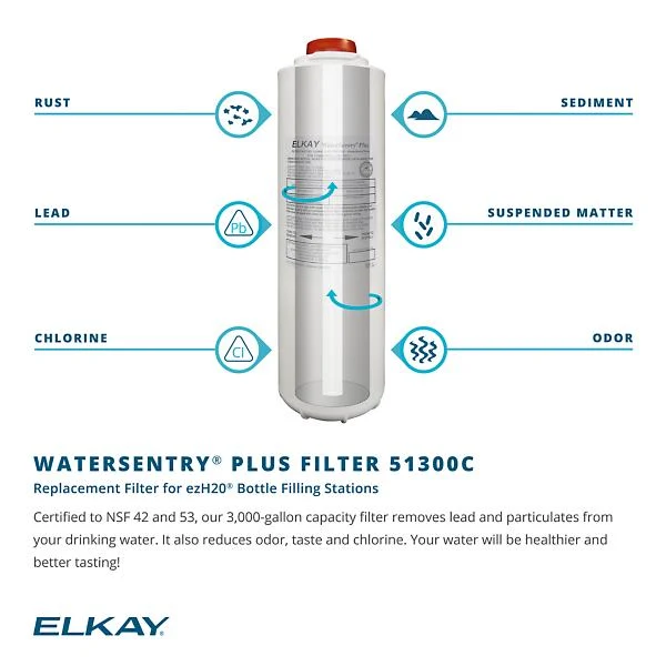 Fontaine à eau sans contact Elkay LZO8WSS2KN avec remplissage ultra-rapide des bouteilles – Acier inoxydable – Idéale pour les écoles et les salles de sport | Jusqu'à 5,7 litres par minute – Max. 30 L/h