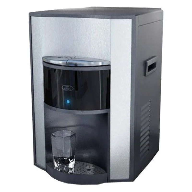 Fontaine à eau sur secteur modèle de table Onyx froide/ambiante | 1 à 10 utilisateurs (4,6 litres/heure)