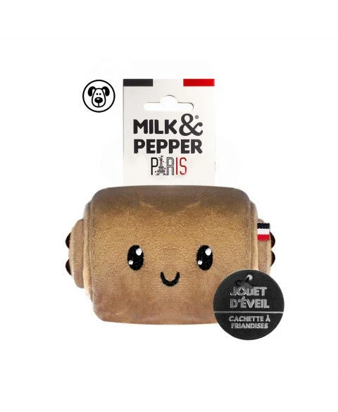 Jouet pour chien peluche Marceau Milk & Pepper 🥐