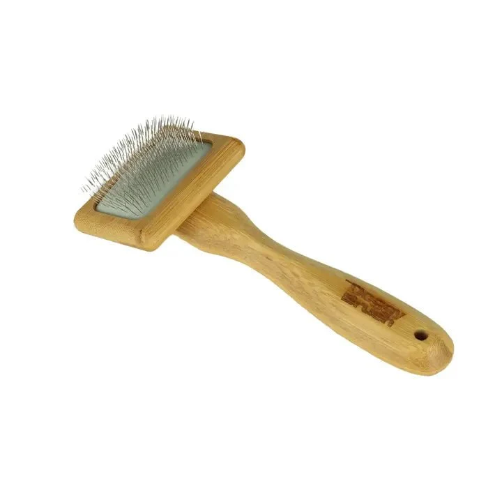 Brosse pour chien carde en bambou DoggyBrush efficace sous-poil