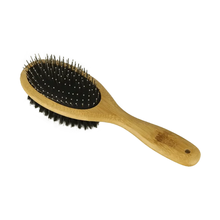 Brosse pour chien 2 en 1 DoggyBrush démêlage doux et brillance