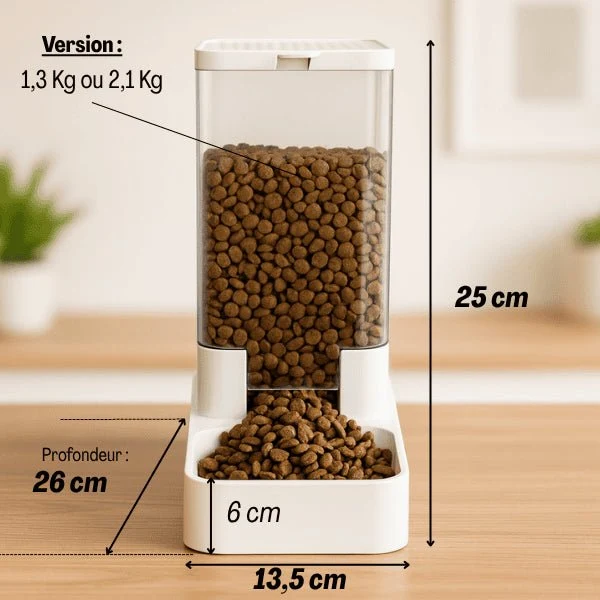 Distributeur croquettes chat - Essentiel Félin™