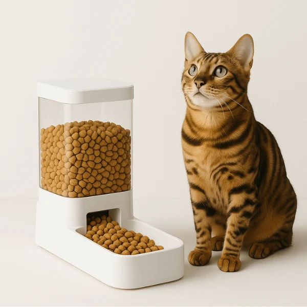 Distributeur croquettes chat - Essentiel Félin™