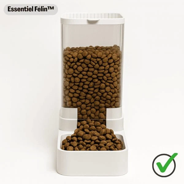 Distributeur croquettes chat - Essentiel Félin™