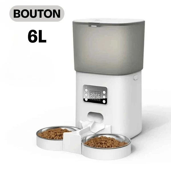 Distributeur automatique de croquettes chat - TwinBowl Feeder™