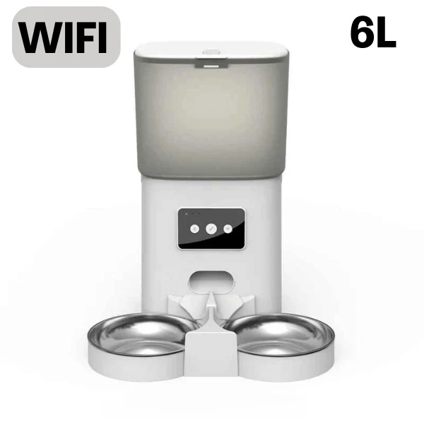 Distributeur automatique de croquettes chat - TwinBowl Feeder™
