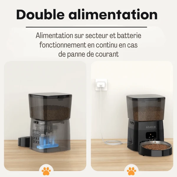 Distributeur croquettes pour chat automatique - MiniFeed™