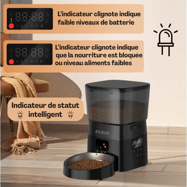 Distributeur croquettes pour chat automatique - MiniFeed™