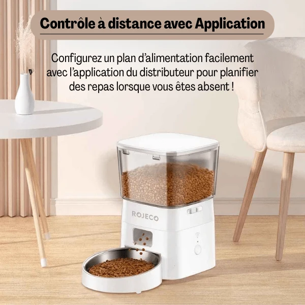 Distributeur croquettes pour chat automatique - MiniFeed™
