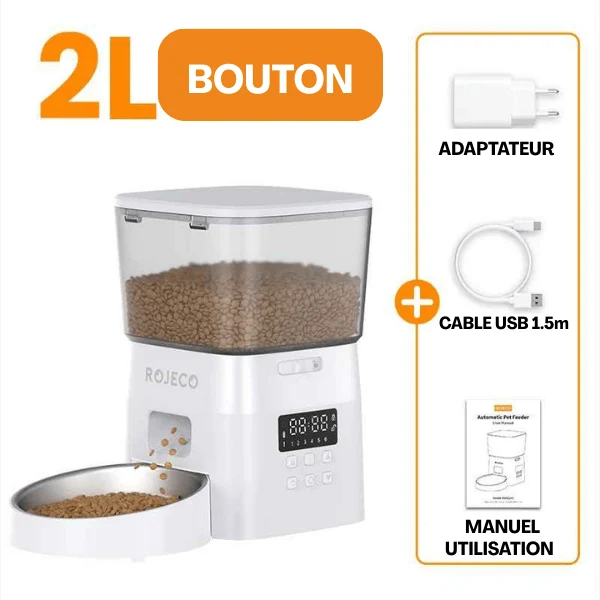 Distributeur croquettes pour chat automatique - MiniFeed™
